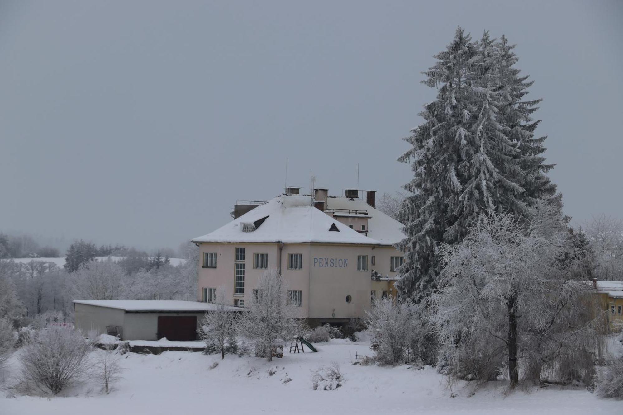 Pension Pod Šibeňákem Strmilov Exterior foto